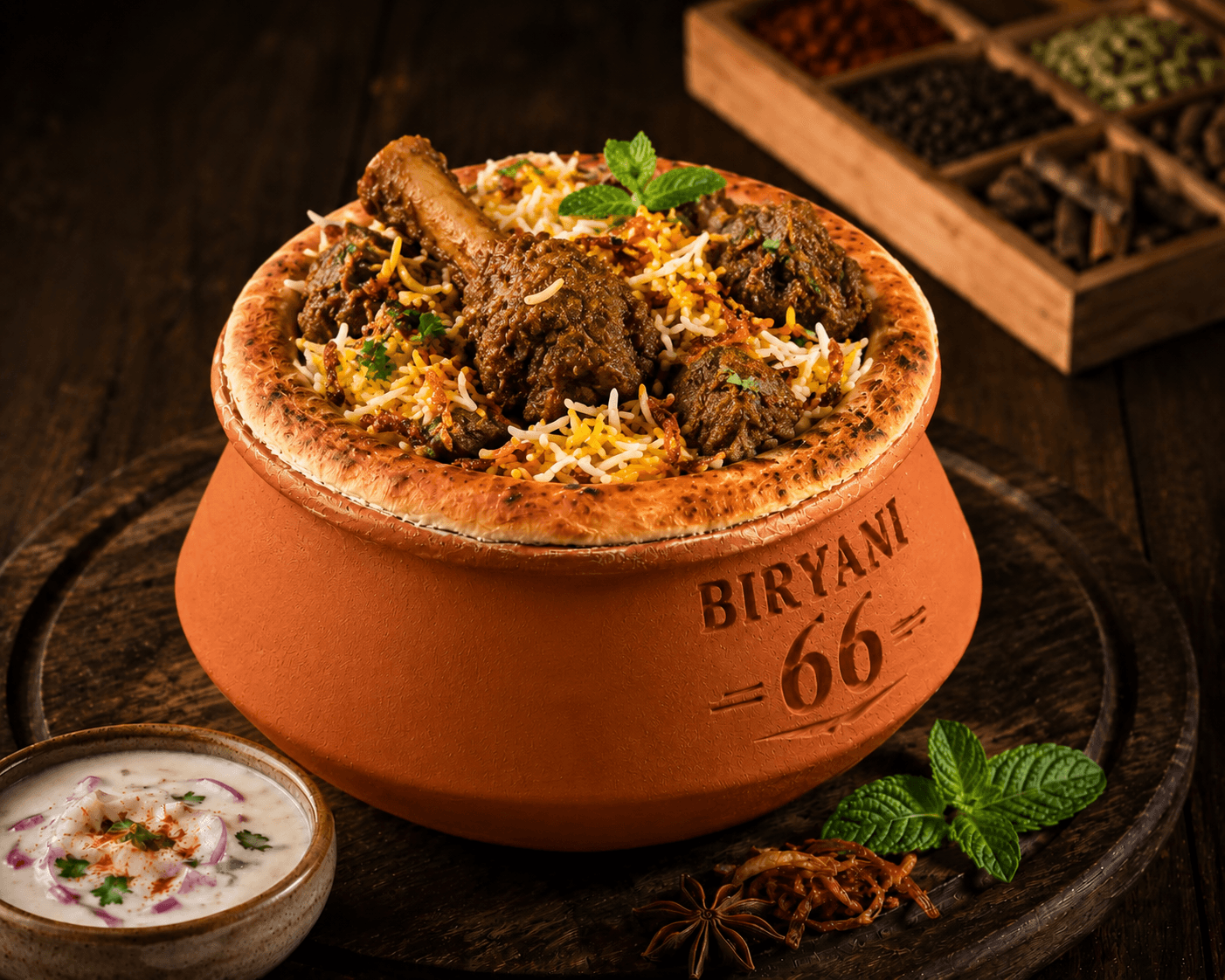 Hyderabadi Mutton Biryani
