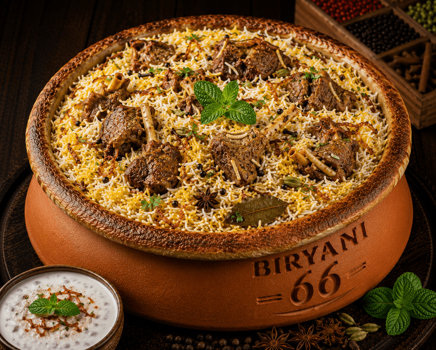 Lucknowi Mutton Biryani