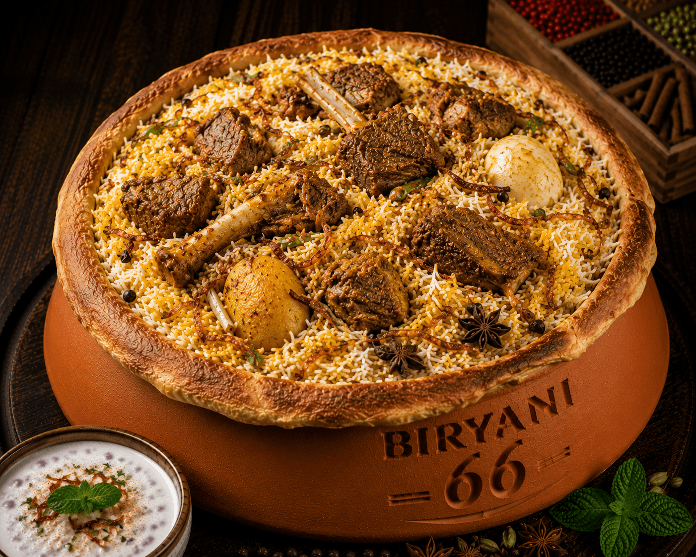 Kolkata Mutton Biryani