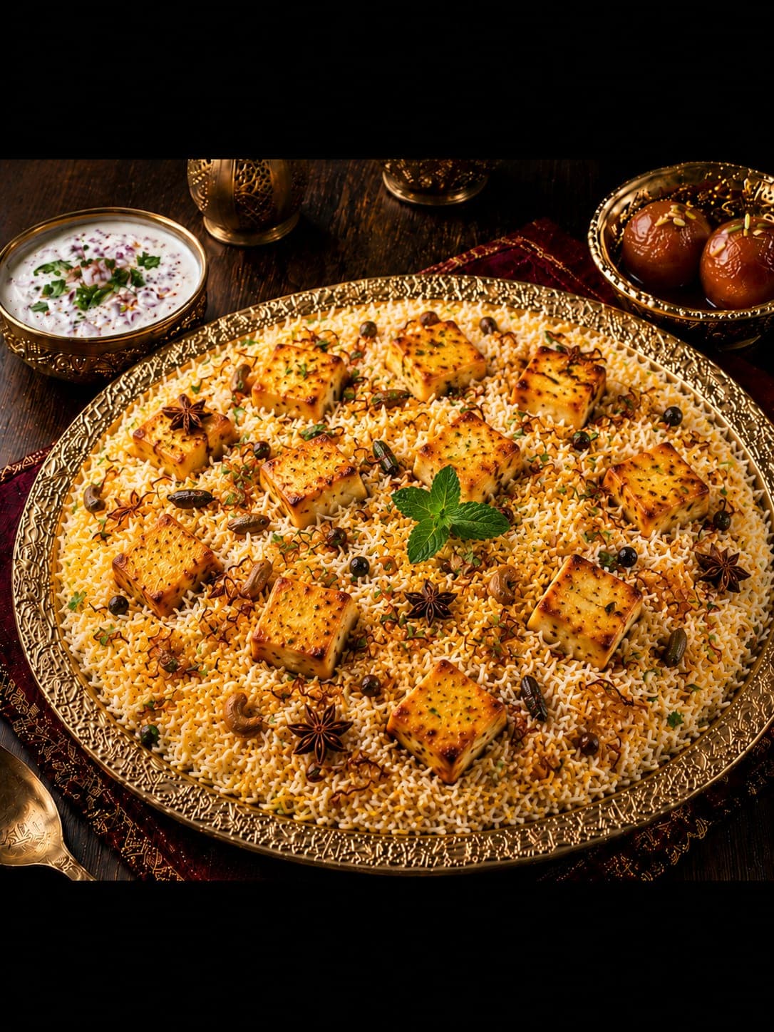 Shahi Paneer Biryani