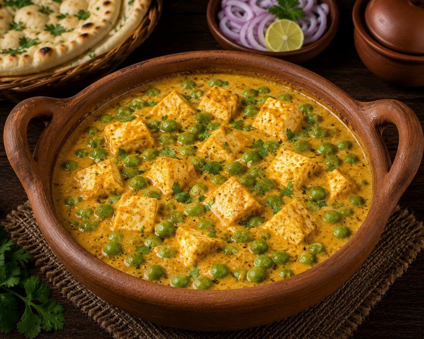 Matar Paneer