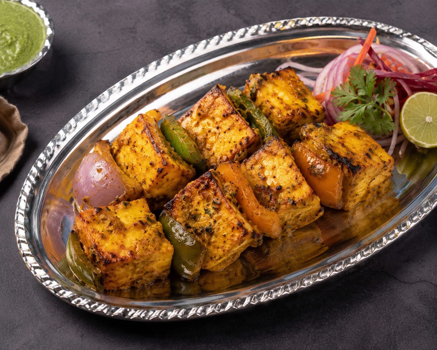 Paneer Achari Tikka